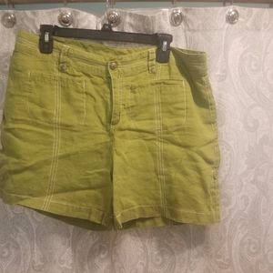 Athleta linen shorts, size 12